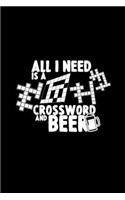 All I need is a crossword and beer