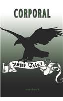 Corporal - Semper Fidelis - Notebook