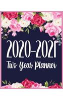 2020-2021 Monthly Planner: Monthly Planner + Calendar Views - Inspirational Quotes and Botanical Floral ... 2 Year (2020-2021 Pretty Simple Planners)