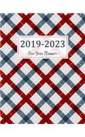 2019-2023 Five Year Planner: Monthly Schedule Organizer - Agenda Planner For The Next Five Years, 60 Months Calendar, Appointment Notebook, Monthly Planner, To Do List, Action D(1 2019-2020 Calendar Planner)