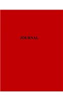 Red Essential Ideas Journal