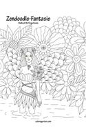 Malbuch mit Zendoodle-Fantasie für Erwachsene 1