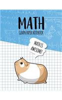 Math Graph Paper Notebook