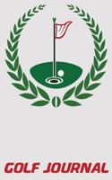 Golf Journal: 6x9 Golf Notebook with Scorecards and Monthly STATS Tracker