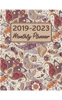 2019-2023 Monthly Planner