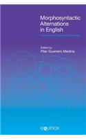 Morphosyntactic Alternations in English