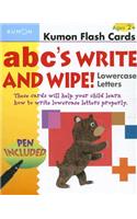 ABC's Write and Wipe Lowercase Letters