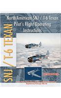 North American SNJ / T-6 Texan Pilot's Flight Operating Instructions