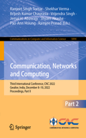 Communication, Networks and Computing