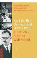 Karl Barth in Deutschland (1921-1935)