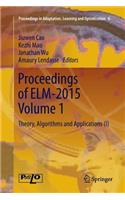 Proceedings of Elm-2015 Volume 1