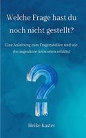 Welche Frage hast du noch nicht gestellt?: Eine Anleitung zum Fragen stellen und wie du ungeahnte Antworte erhältst