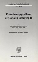 Finanzierungsprobleme Der Sozialen Sicherung II