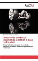 Modelo de Contacto Neumatico-Calzada a Baja Velocidad