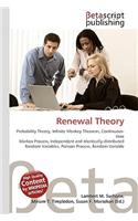 Renewal Theory Probability Theory, Infinite Monkey Theorem, Continuous-Time Markov Process, Independent and Identically-Distributed Random Variables, Poisson Process, Random Variable: (English)