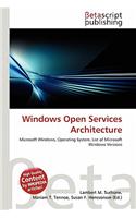 Windows Open Services Architecture: (English)