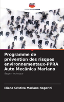 Programme de prévention des risques environnementaux-PPRA Auto Mecânica Mariano