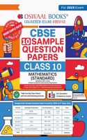 Oswaal Cbse Sample Question Papers Class 10 Mathematics Standard Book