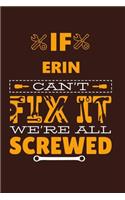 If ERIN Can't Fix It