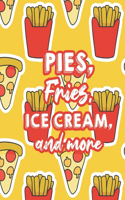 Pies, Fries, Ice Cream, And More: A Collection Of Comfort Food Illustrations And Designs To Color, Children's Food Coloring Book