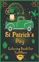 Saint Patrick's Day Coloring Book for Toddlers