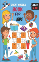 Great Sudoku Book For Kids 6-10