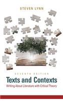 Texts and Contexts: Writing about Literature with Critical Theory Plus Mylab Literature -- Access Card Package