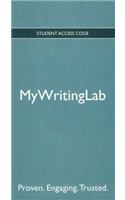 New Mylab Writing Generic Without Pearson Etext -- Standalone Access Card