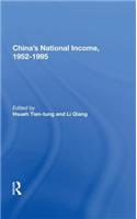 China's National Income, 1952-1995
