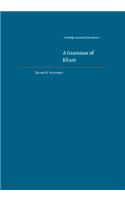 A Grammar of Kham