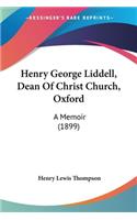 Henry George Liddell, Dean Of Christ Church, Oxford