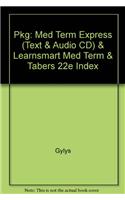 Pkg: Med Term Express (Text & Audio CD) & LearnSmart Med Term & Tabers 22e Index