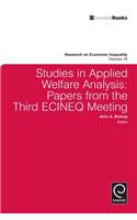 Studies in Applied Welfare Analysis