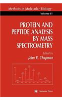 Protein and Peptide Analysis by Mass Spectrometry