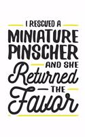 I Rescued a Miniature Pinscher and She Returned the Favor