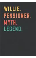 Willie. Pensioner. Myth. Legend.