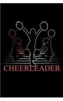 Cheerleader: Cheerleading Notebook Or Journal 6x9 Squared 120 Pages Cheerleader Gift