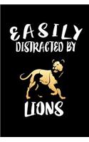 Easily Distracted By Lions: Animal Nature Collection