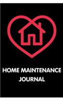 Home Maintenance Journal