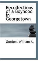Recollections of a Boyhood in Georgetown: (English)