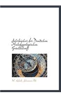 Jahrbiicher Der Deutschen Malakzoologischen Gesellschaft