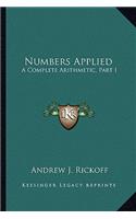 Numbers Applied