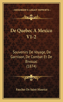 De Quebec A Mexico V1-2