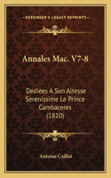 Annales Mac. V7-8