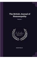 British Journal of Homoeopathy; Volume 1