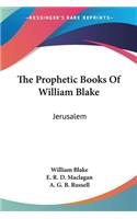 Prophetic Books Of William Blake