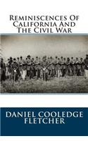 Reminiscences of California and the Civil War