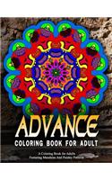 ADVANCED COLORING BOOKS FOR ADULTS - Vol.16: adult coloring books best sellers for women