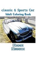 Classic & Sports Car: Adult Coloring Book, Volume 3: Design Coloring Book