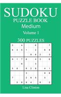 300 Medium Sudoku Puzzle Book